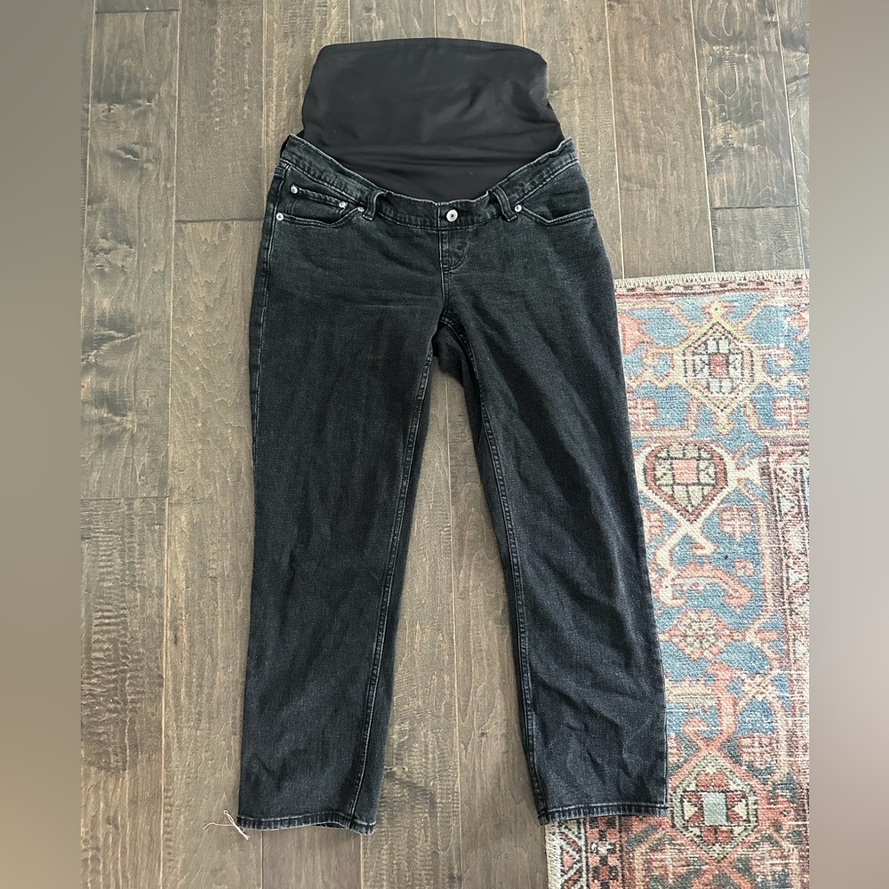 💕SOLD💕 Abercrombie Maternity 90s Straight Black Jeans